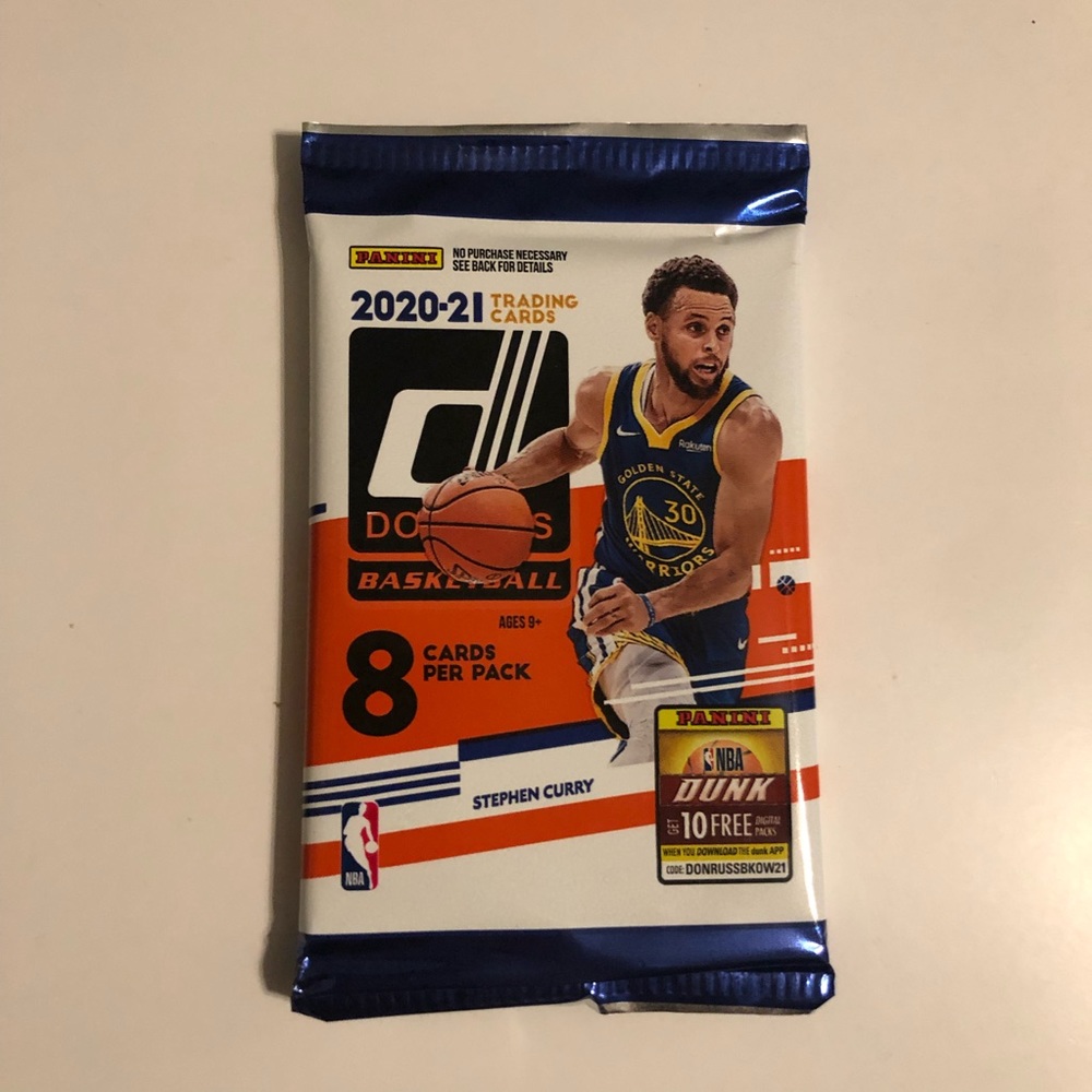 2020-21 Panini Donrus Basketball Unopened Pack